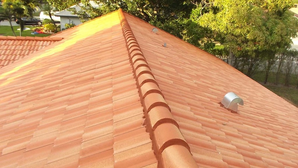 New Barrel Tile Roof