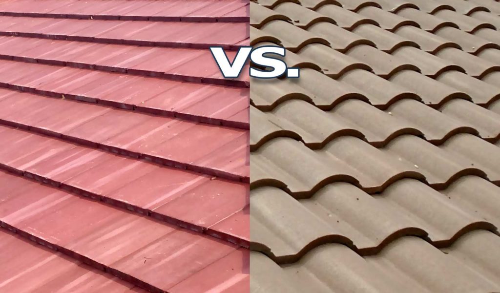 Flat Tile Vs Barrel Roofs, Clay Tile Roof Cost